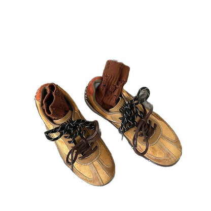 Damen Sneaker Wildleder Atmungsaktiv Modisch