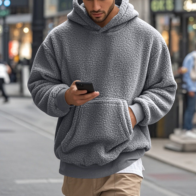 Herren Hoodie Weich Bequem Sportlich