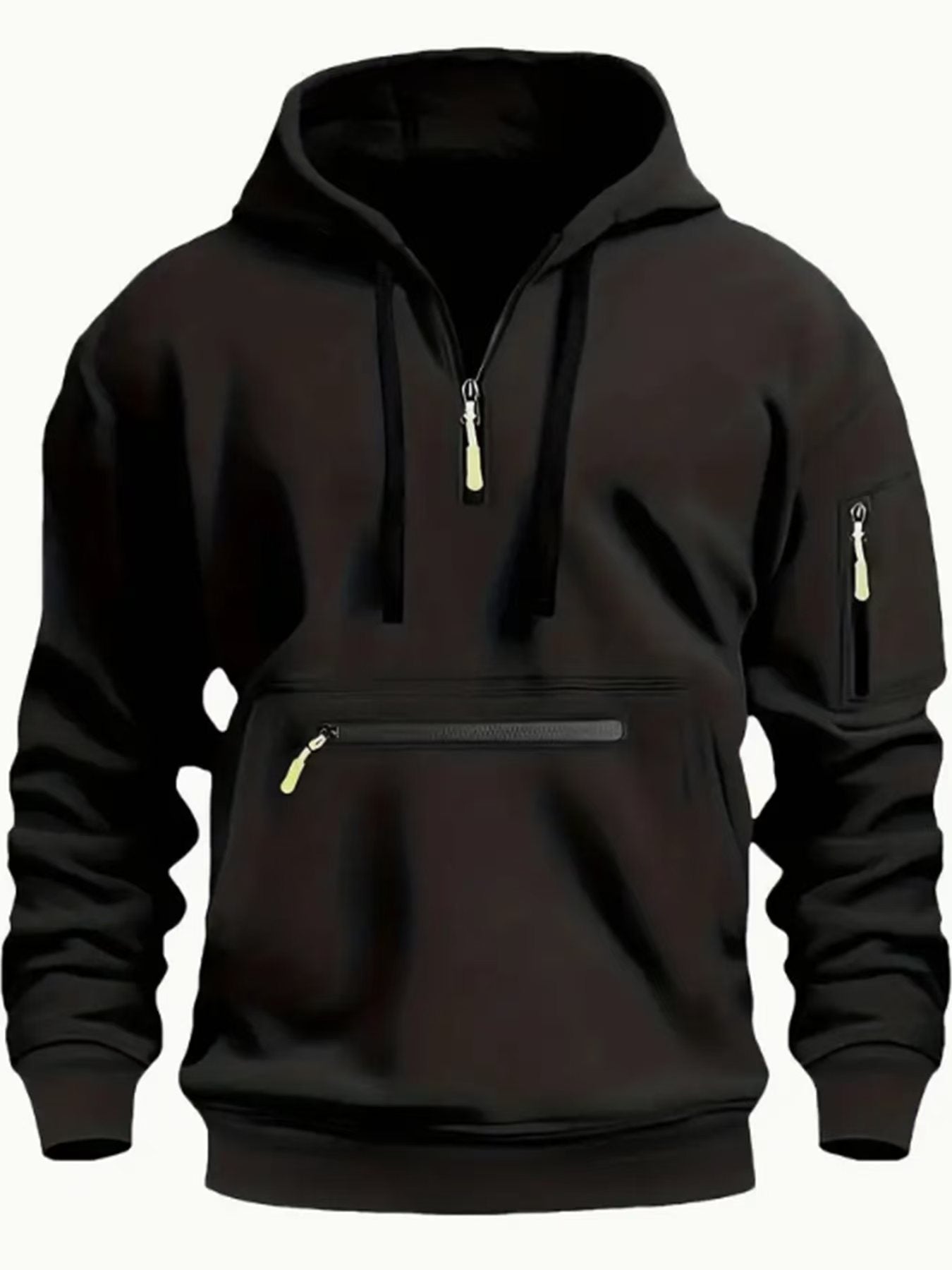 Herren Hoodie Modern mit Reißverschluss und Coolen Designs