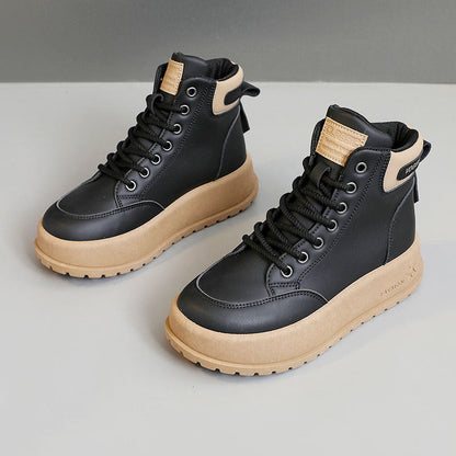 Damen Sneaker High-Top Modell Rutschfest Schnürsenkel
