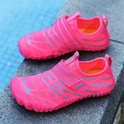 Damen Badeschuhe Sportlich Bequem Sommer