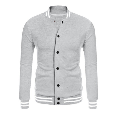Herren Sweatjacke Sportlich Mit Taschen Modern