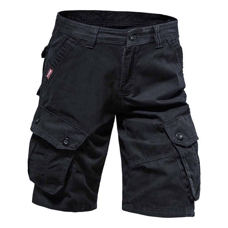 Herren Cargo-Shorts Vieltaschige Freizeit-Shorts Sommer