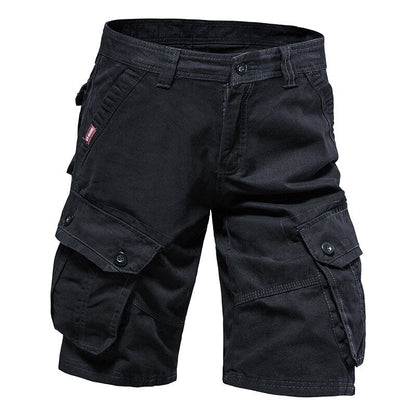 Herren Cargo-Shorts Vieltaschige Freizeit-Shorts Sommer