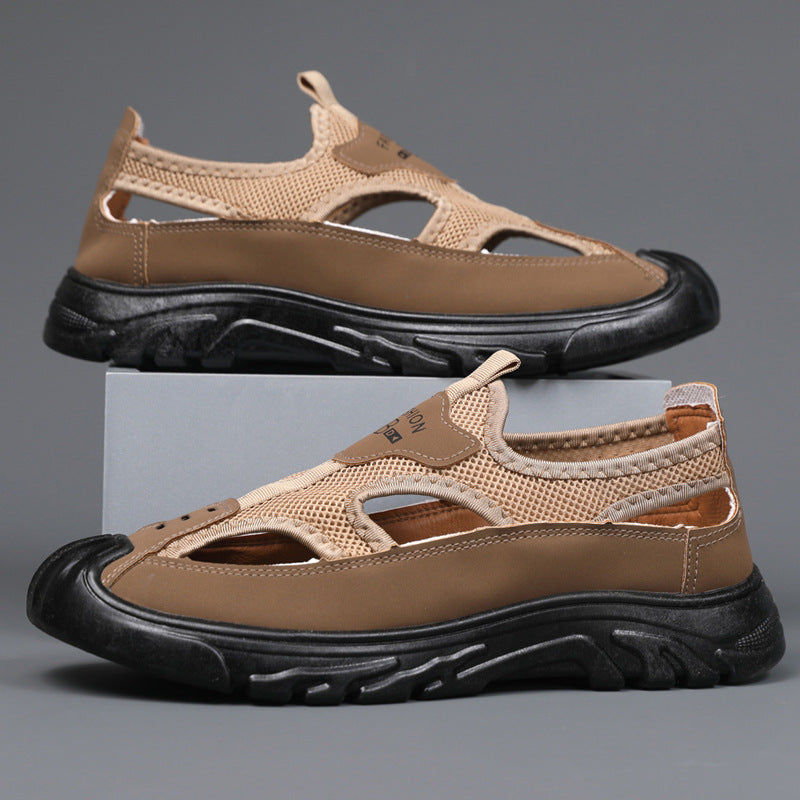 Damen Sandalen Freizeit Mesh Bequem Rutschfest