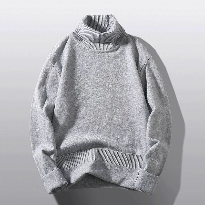 Herren Rollkragenpullover Bequem Warm Modern