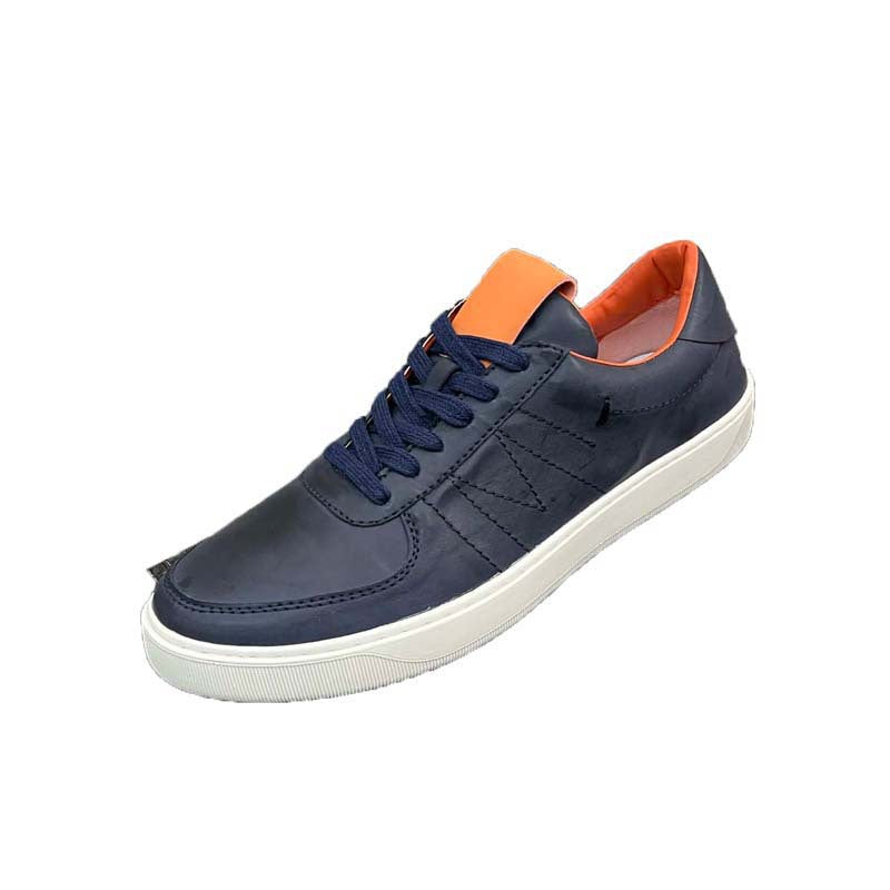 Herren Leder Sneaker Lässig Modern von Heidi Mode