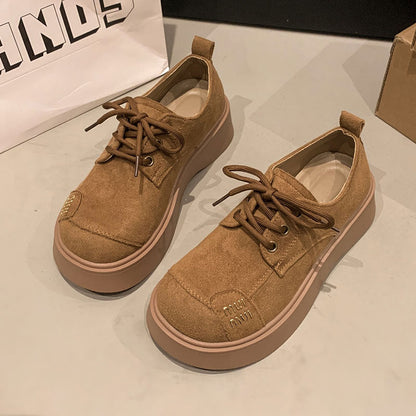 Damen Sneaker Bequem Veloursleder Modern Komfort