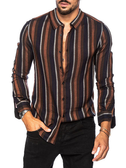 Herren Hemd Streifen Modern Berlin Style