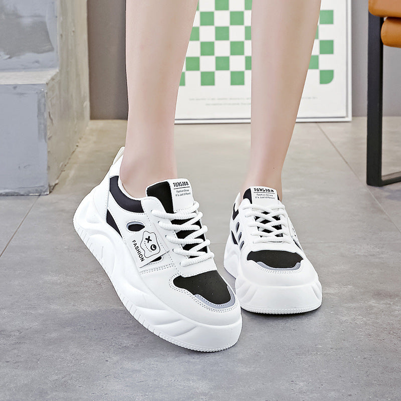 Damen Sneaker Hochzeit Sohle Sportlich Trendy