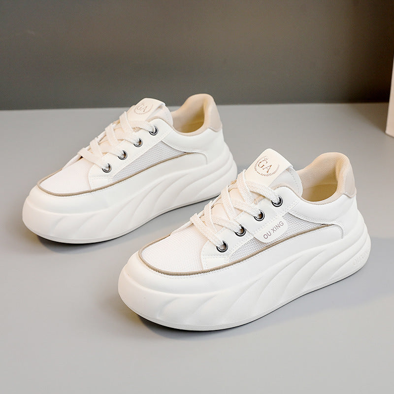 Damen Sneaker Sportschuhe mit Mesh und Hochsohle