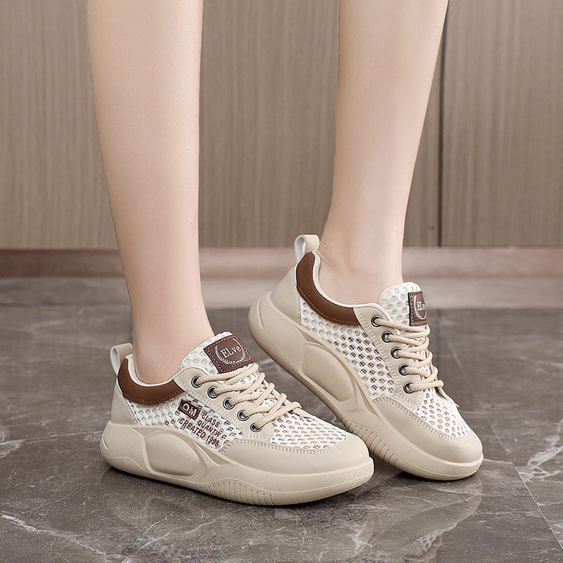 Damen Sneaker Atmungsaktiv Netzdesign Bequem