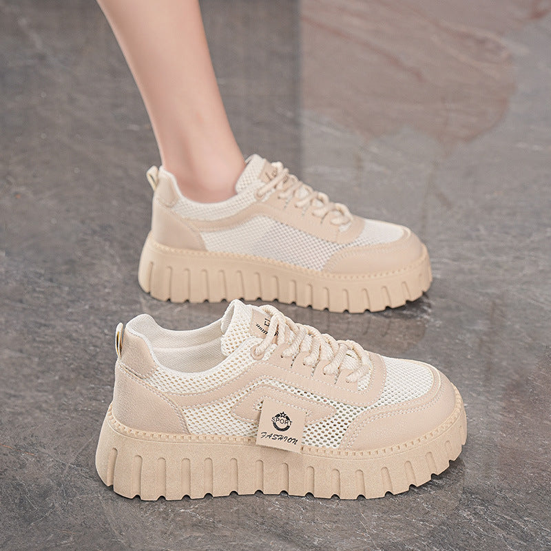 Damen Sneaker Rutschfest Atmungsaktiv Trendy Sportlich