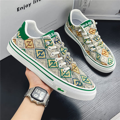 Damen Sneaker Trendy Grafik Design Rutschfest - BerlinGlamour