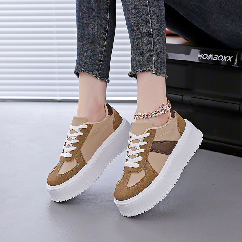 Damen Sneaker Plateau Komfort Laufschuhe Frauen