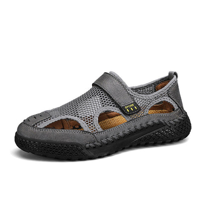 Herren Freizeitschuhe Atmungsaktiv mit verstellbarem Riemen bequem