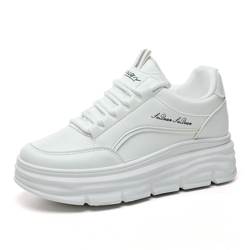 Damen Sneaker Plateau Komfortabel Flexibel Moderne Mode
