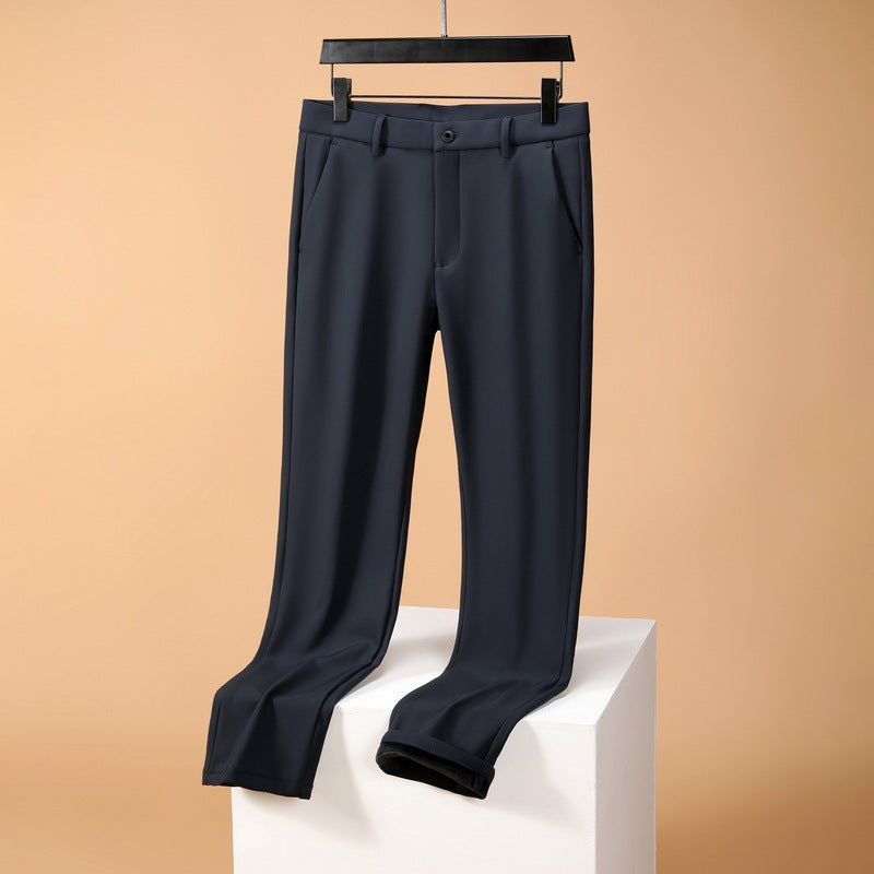 Herren Businesshose Elegant Slim Fit Komfort Bund