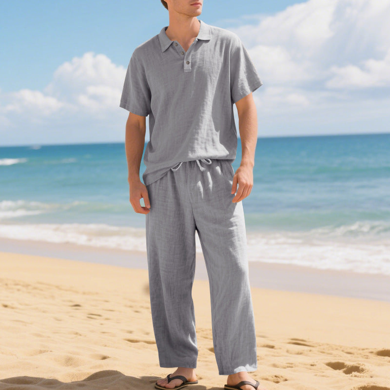 Herren Strandshorts Leicht Lässig Elastischer Bund