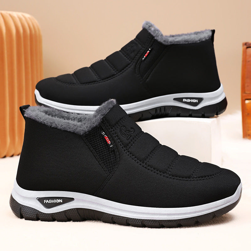 Damen Winterstiefel Warm Thermo Isolierung Gummizug - BerlinGlamour