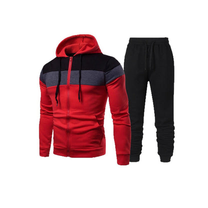 Herren Sportanzug Modern Farben Praktisch Taschen