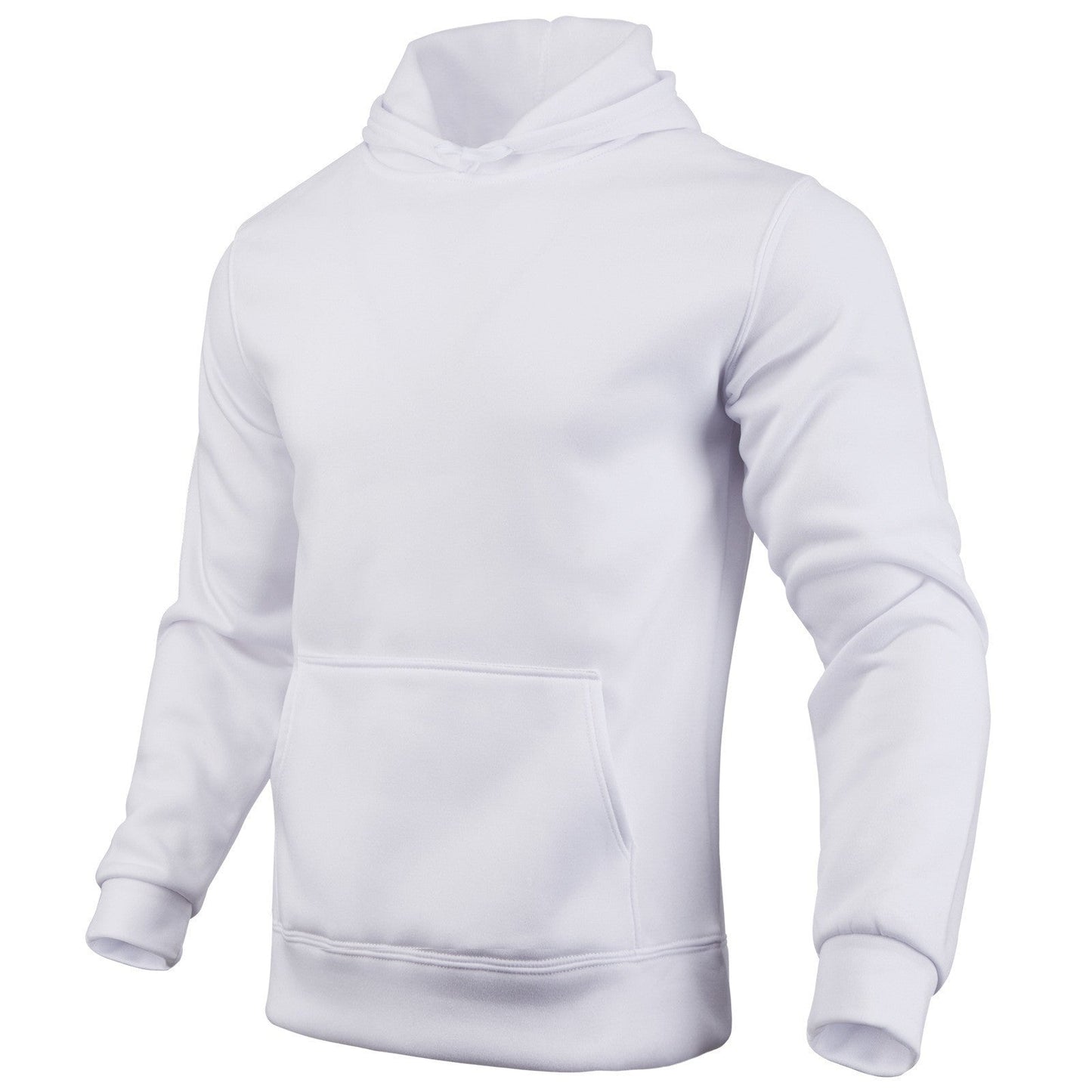 Herren Hoodie Übergroß Kängurutasche Großmaschen Pullover