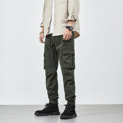 Herren Cargo-Hose Elastisch Praktisch Viel Taschen