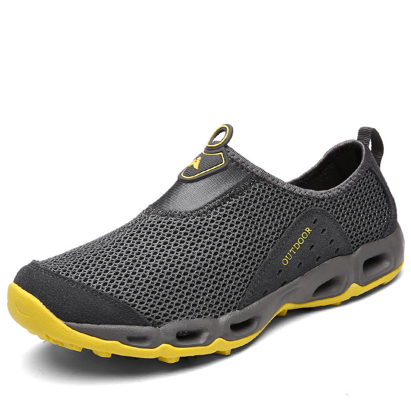 Damen Slip-On Sneaker Atmungsaktiv Outdoor Sportlich