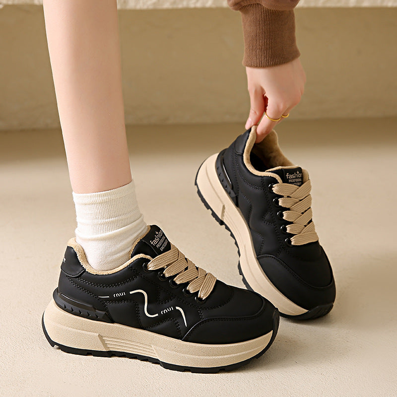 Damen Sneaker Sportlich Laufschuhe Bequem Stabil
