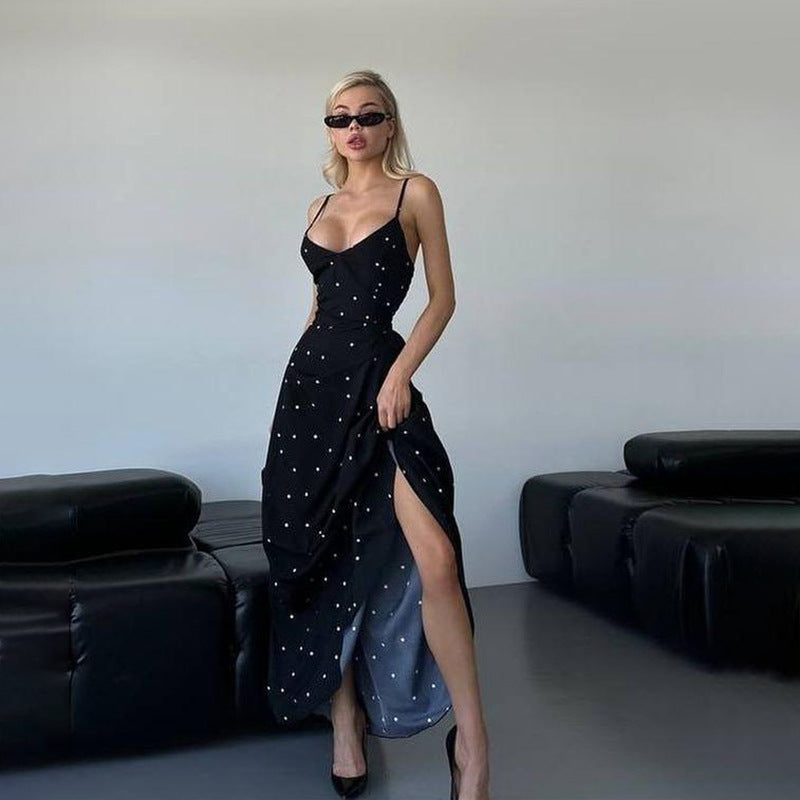 Damen Midikleid Elegant Spitze Träger Kleinanzeigen Modern