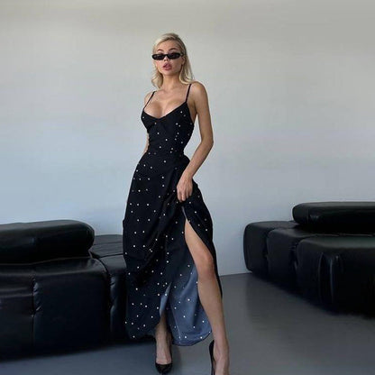 Damen Midikleid Elegant Spitze Träger Kleinanzeigen Modern