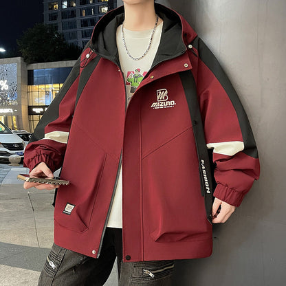 Herren Freizeitjacke Winddicht Modern Sportlich