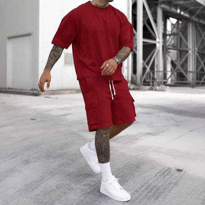 Herren Sportbekleidungsset Modern Lässig Grau