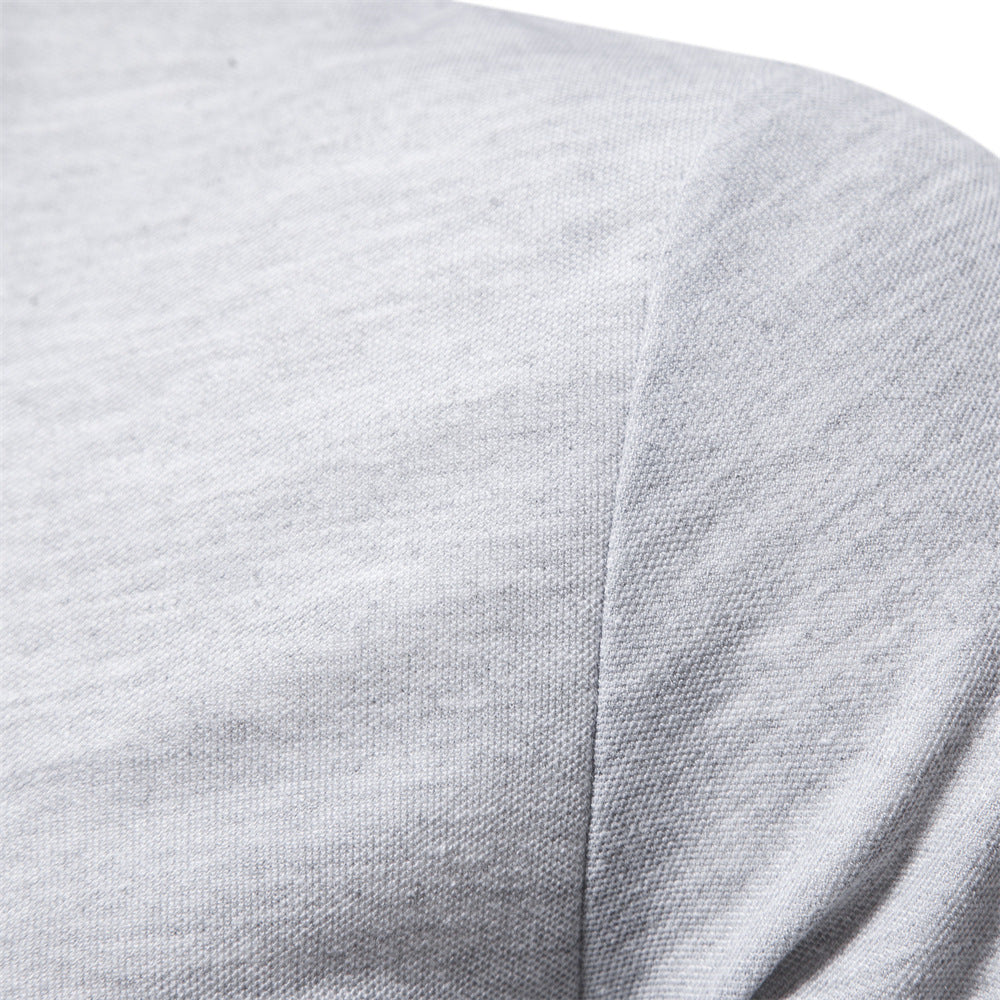 Herren Poloshirt Langarm Modern atmungsaktiv Baumwolle