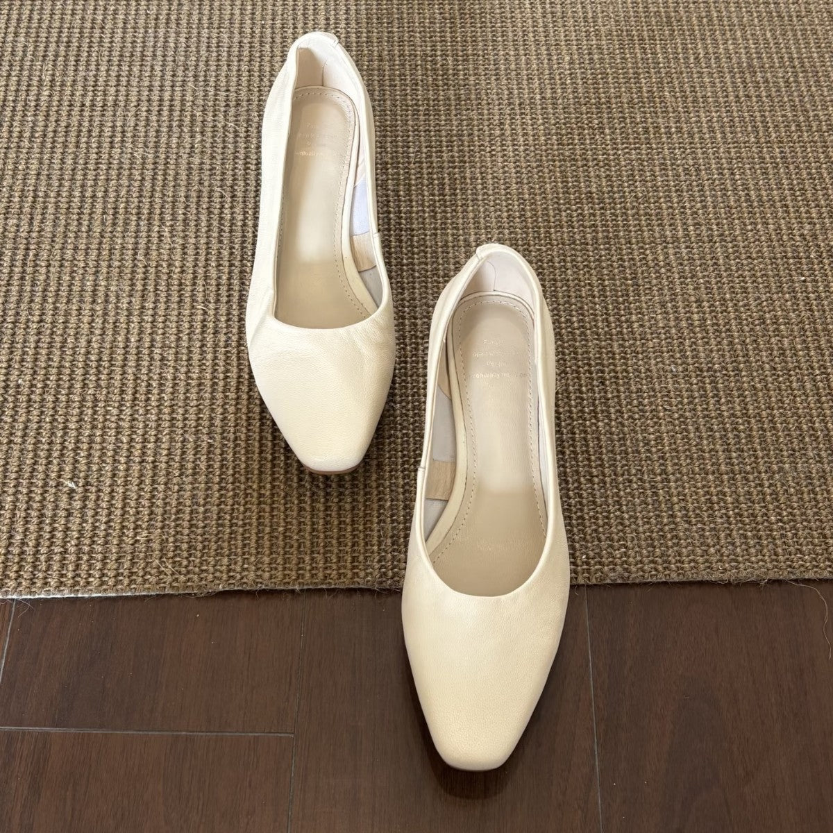 Damen Schuhe Quadratische Zehenpartie Flexibles Fußbett Elegant - BerlinGlamour