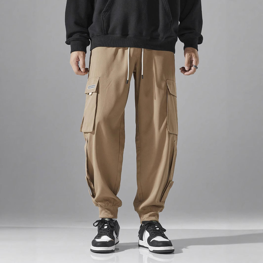 Herren Cargo-Hose Praktisch Mit Vielen Taschen Modern - BerlinGlamour