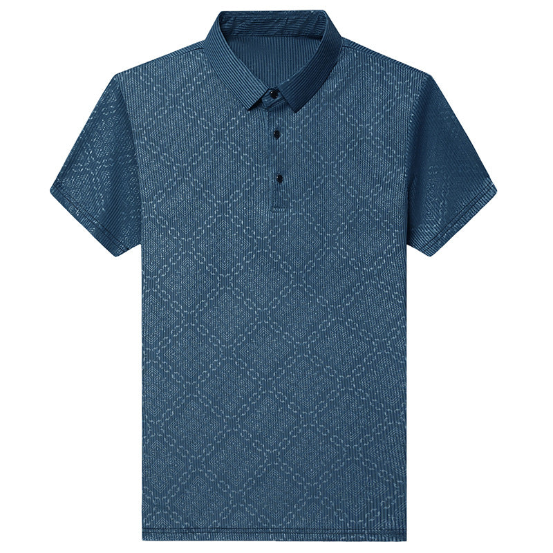 Herren Kurzarmhemd Klassisch Elegant Slimfit