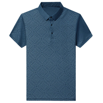 Herren Kurzarmhemd Klassisch Elegant Slimfit