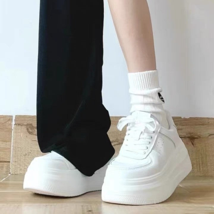 Damen Sneaker Plattform Bequem Gepolstert Modisch - BerlinGlamour