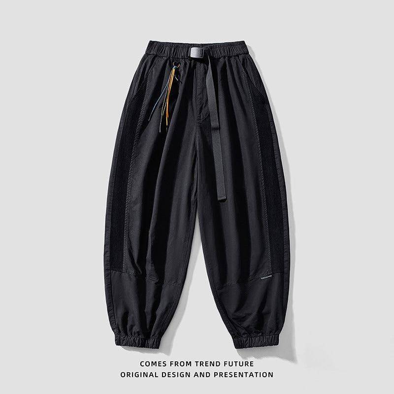 Herren Freizeithose Bequem Elastisch Mit Verstellbarem Bund