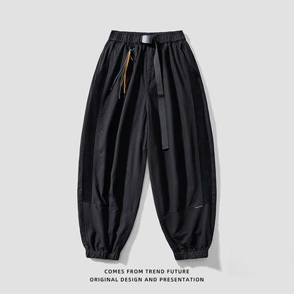 Herren Freizeithose Bequem Elastisch Mit Verstellbarem Bund