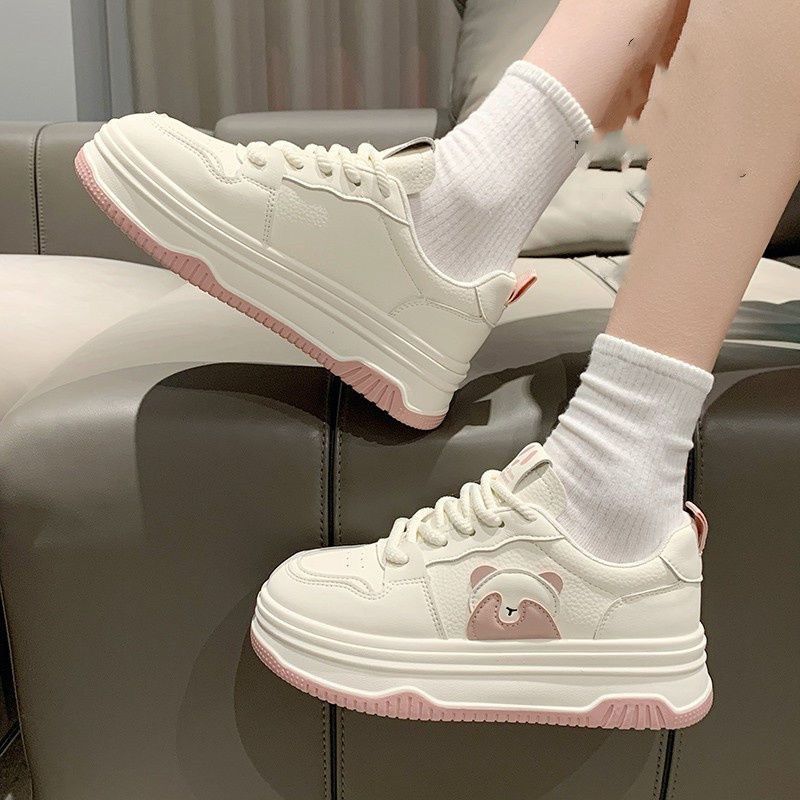 Damen Sneaker Pandabild Schuhe Modisch