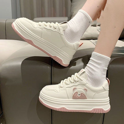 Damen Sneaker Pandabild Schuhe Modisch