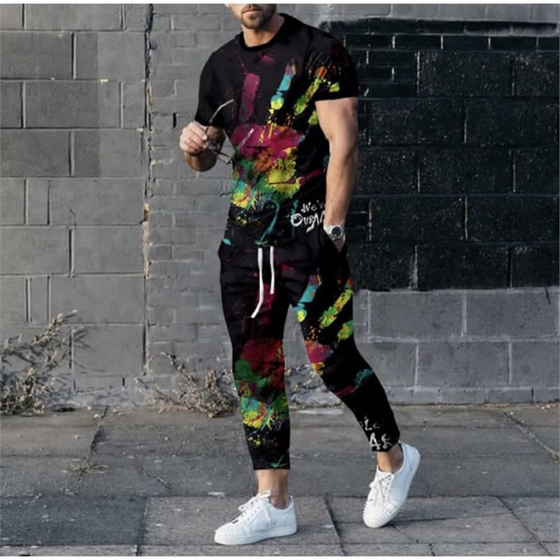 Herren Freizeit-Set Modern Punkte Berlin Style