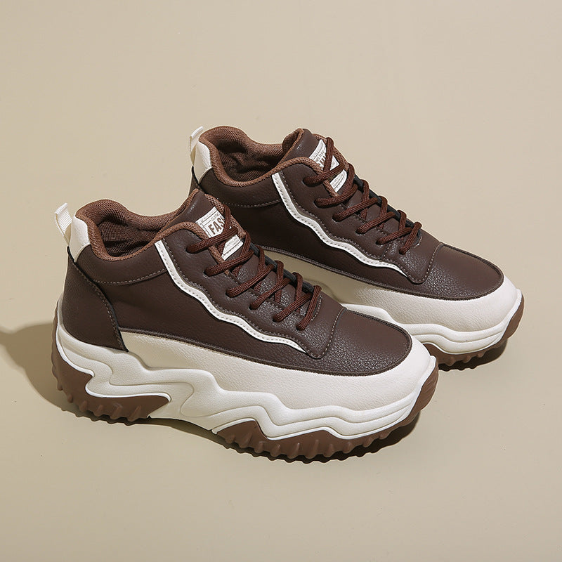 Damen Sneaker Sportlich High-Top Rutschfest