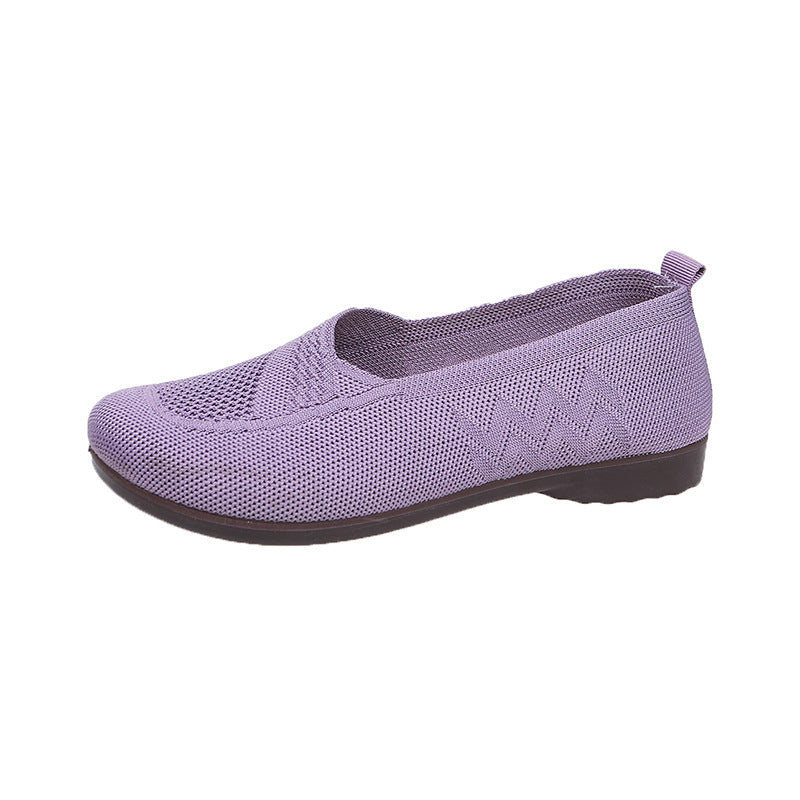 Ballerinas Damen Atmungsaktiv Elastisch Bequem