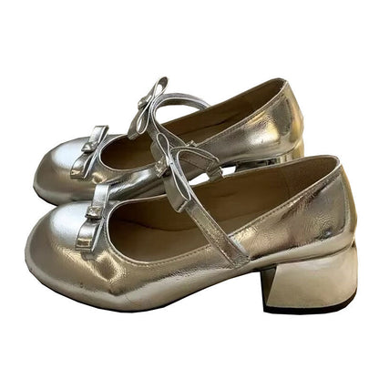 Damen Ballerinas Elegant Komfortabel Riemchen Schuhe