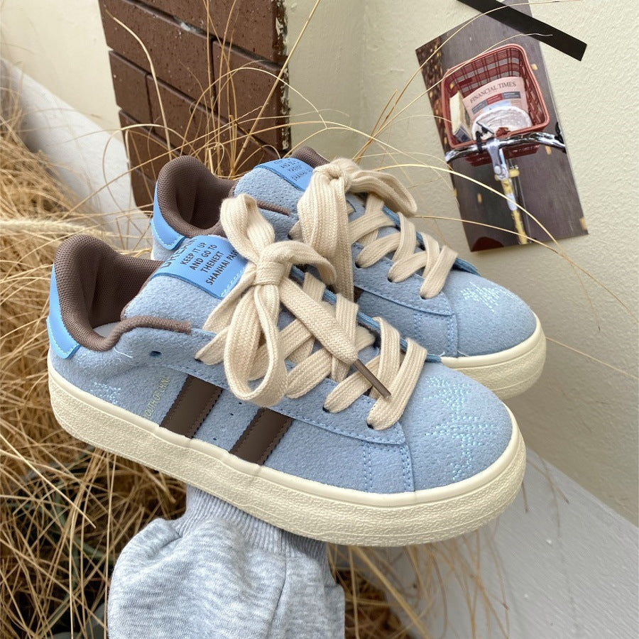 Damen Sneaker atmungsaktiv mit stoßdämpfender Sohle Sportlich