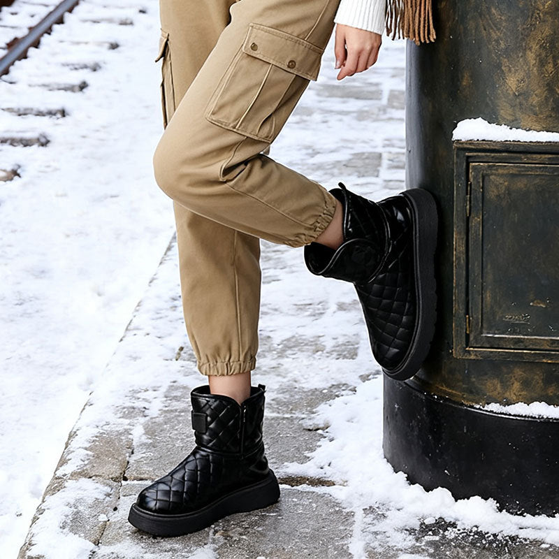 Damen Winterstiefel Warm Isoliert Komfortabel