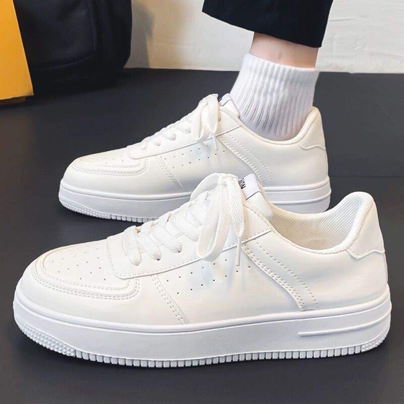 Damen Sneaker atmungsaktiv elegant Weiße Sportschuhe